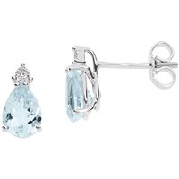Orecchini Comete Donna in Oro Acquamarina 1.30 Ct ORQ242 - ORQ242